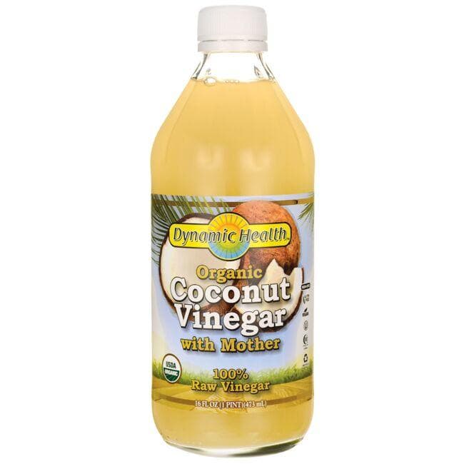 Dynamic Health Organic Coconut Vinegar with Mother | 16 fl oz Liquid