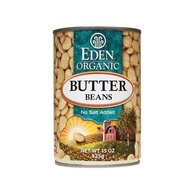 Eden Foods Butter Beans Organic | 15 oz Can