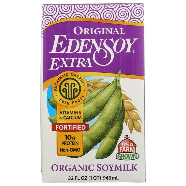 Eden Foods Original Edensoy Organic Soymilk - Extra | 32 fl oz Liquid