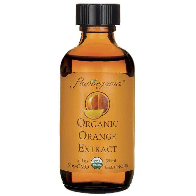 Flavorganics Organic Orange Extract | 2 fl oz Liquid