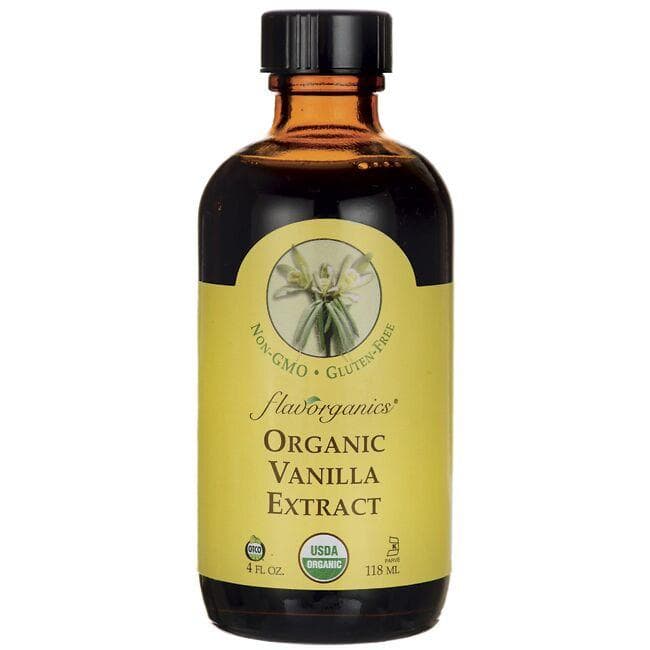 Flavorganics Organic Vanilla Extract | 4 fl oz Liquid