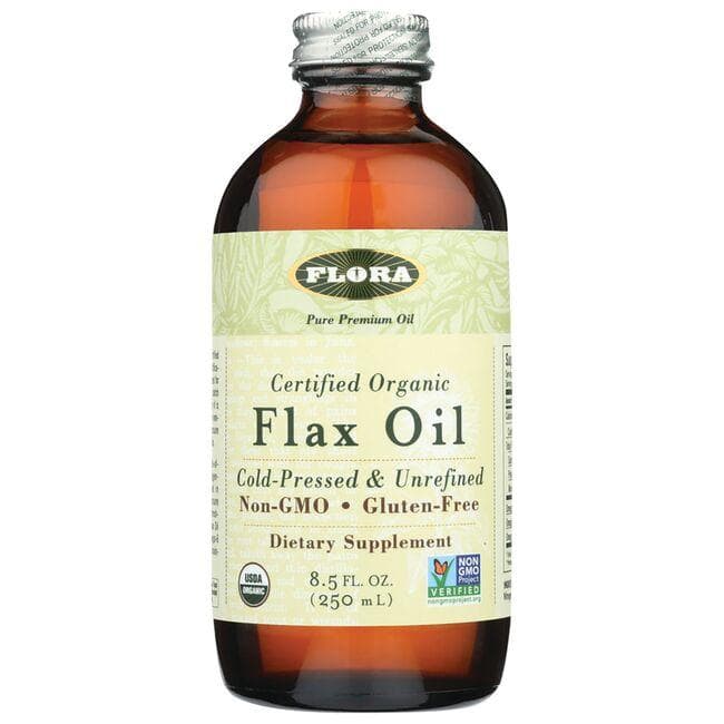 Flora Certified Organic Flax Oil | 17 fl oz Liquid