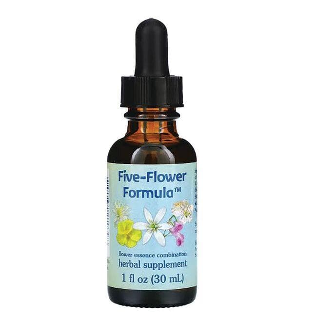 Flower Essence Services Five-Flower Formula Dropper | 1 fl oz Liquid