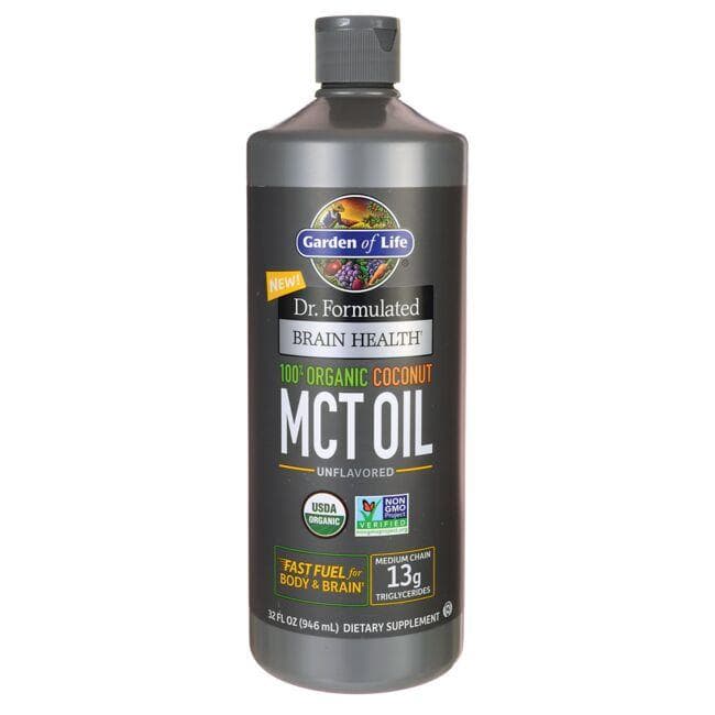 Garden of Life 100% Organic Coconut Mct Oil - Unflavored Supplement Vitamin | 32 fl oz Liquid