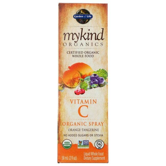 Garden of Life Mykind Organics Vitamin C Organic Spray - Orange-Tangerine | 2 oz Spray