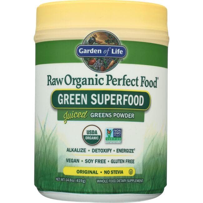 Garden of Life Raw Organic Perfect Food Green Superfood - Original Supplement Vitamin | 14.60 oz Powder