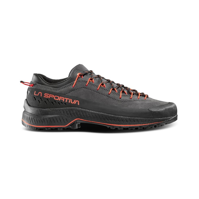 La Sportiva TX4 Evo Hiking Shoes - Men's Carbon/Cherry Tomato 44