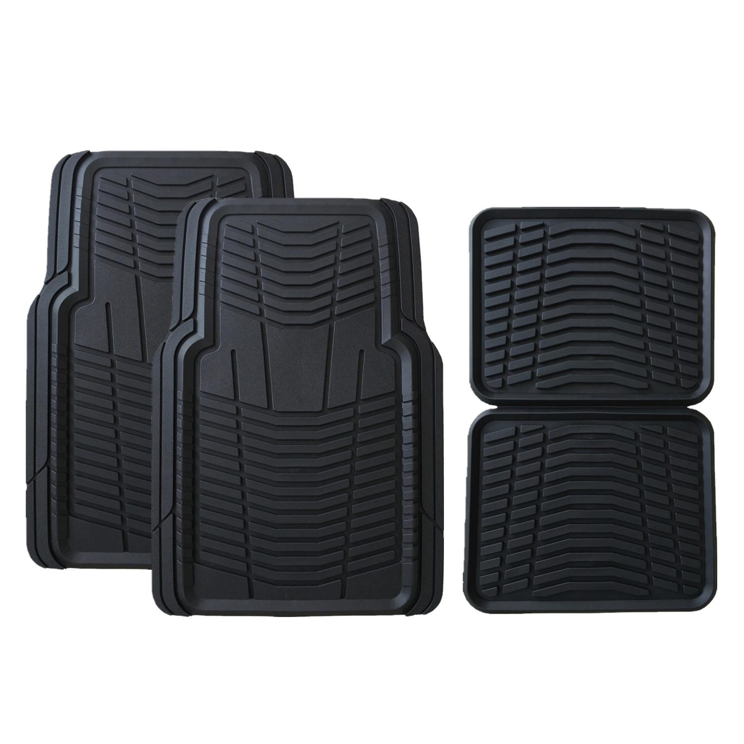 Member's Mark All Weather Automotive Floor Mats (Black):- Black