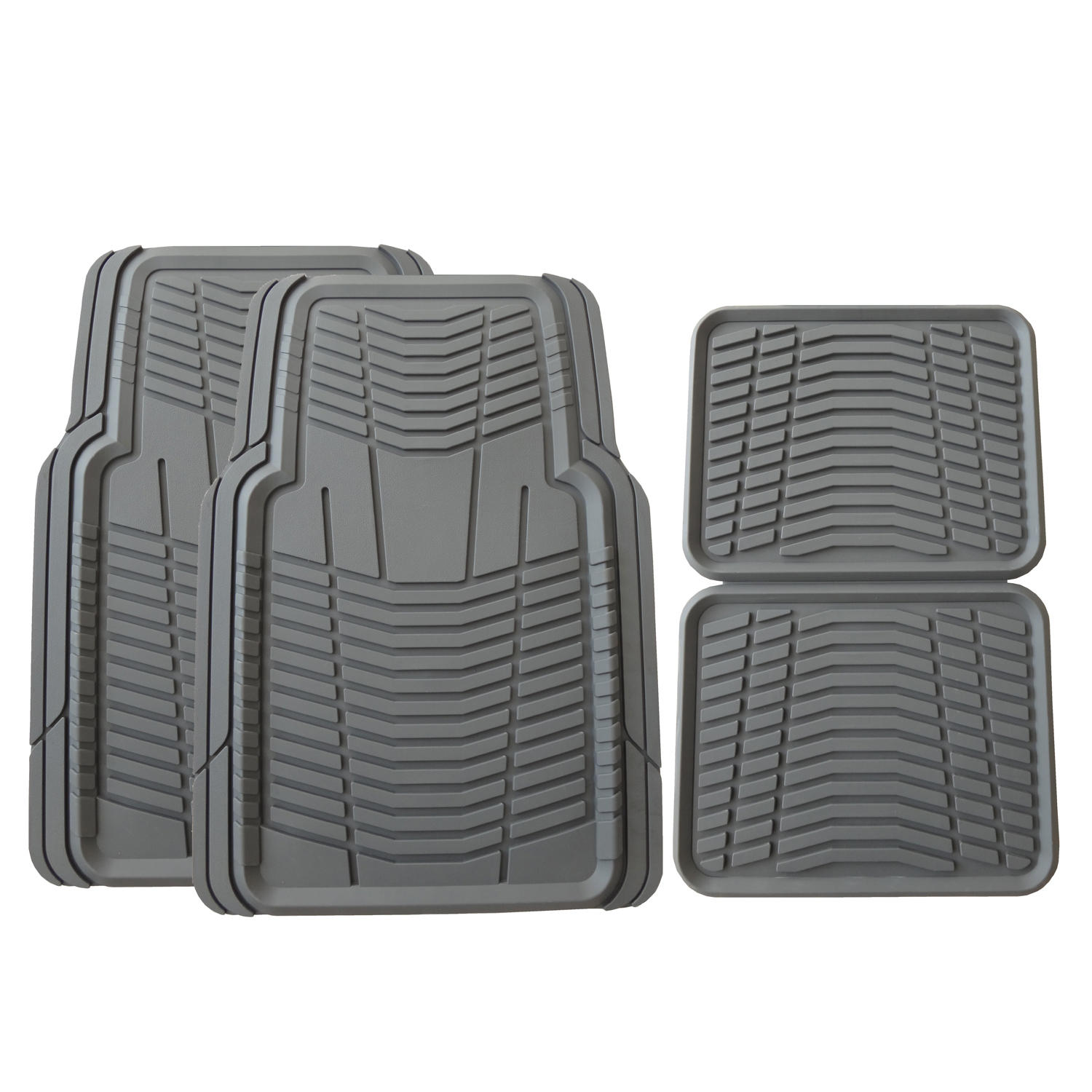 Member's Mark All Weather Automotive Floor Mats (Grey):- Grey
