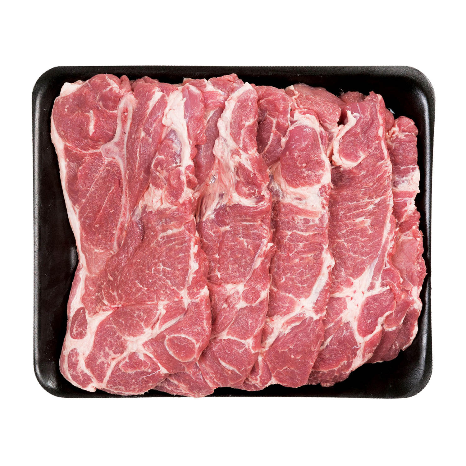 Member's Mark Bone-In Pork Shoulder Blade Steaks, Tray (priced per pound)