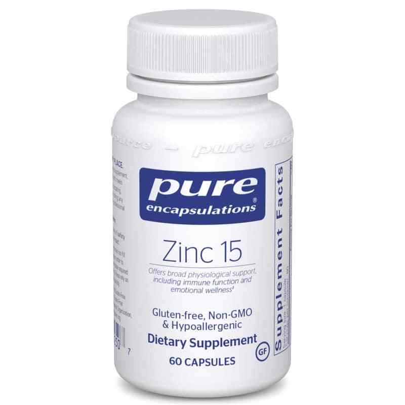 Pure Encapsulations Zinc 15 60 Capsules
