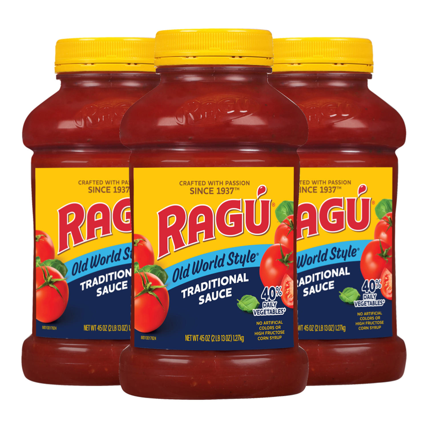 Ragu Old World Style Traditional Pasta Sauce 45 oz., 3 pk.
