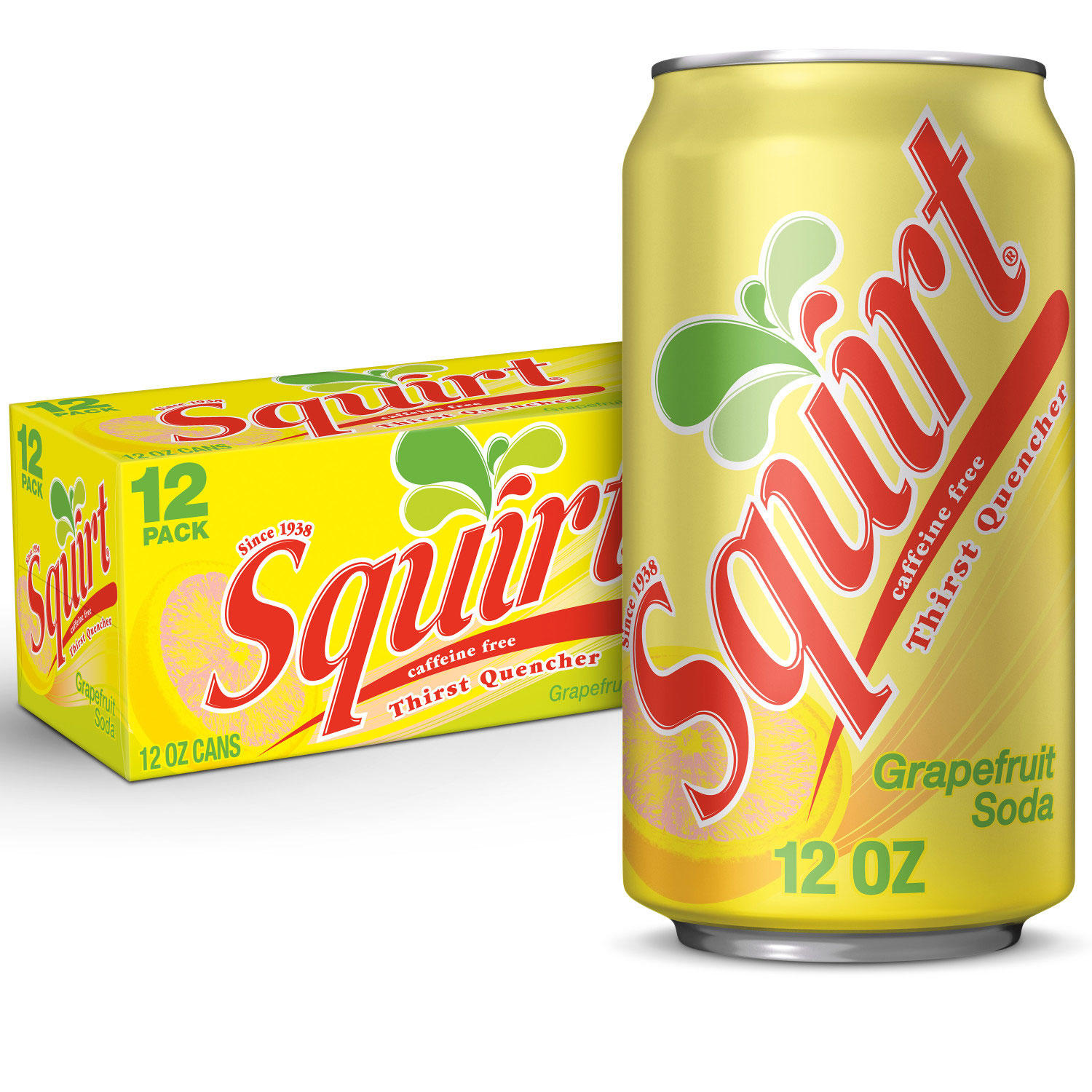 Squirt Citrus Soda 12 fl. oz. cans, 12 pk.