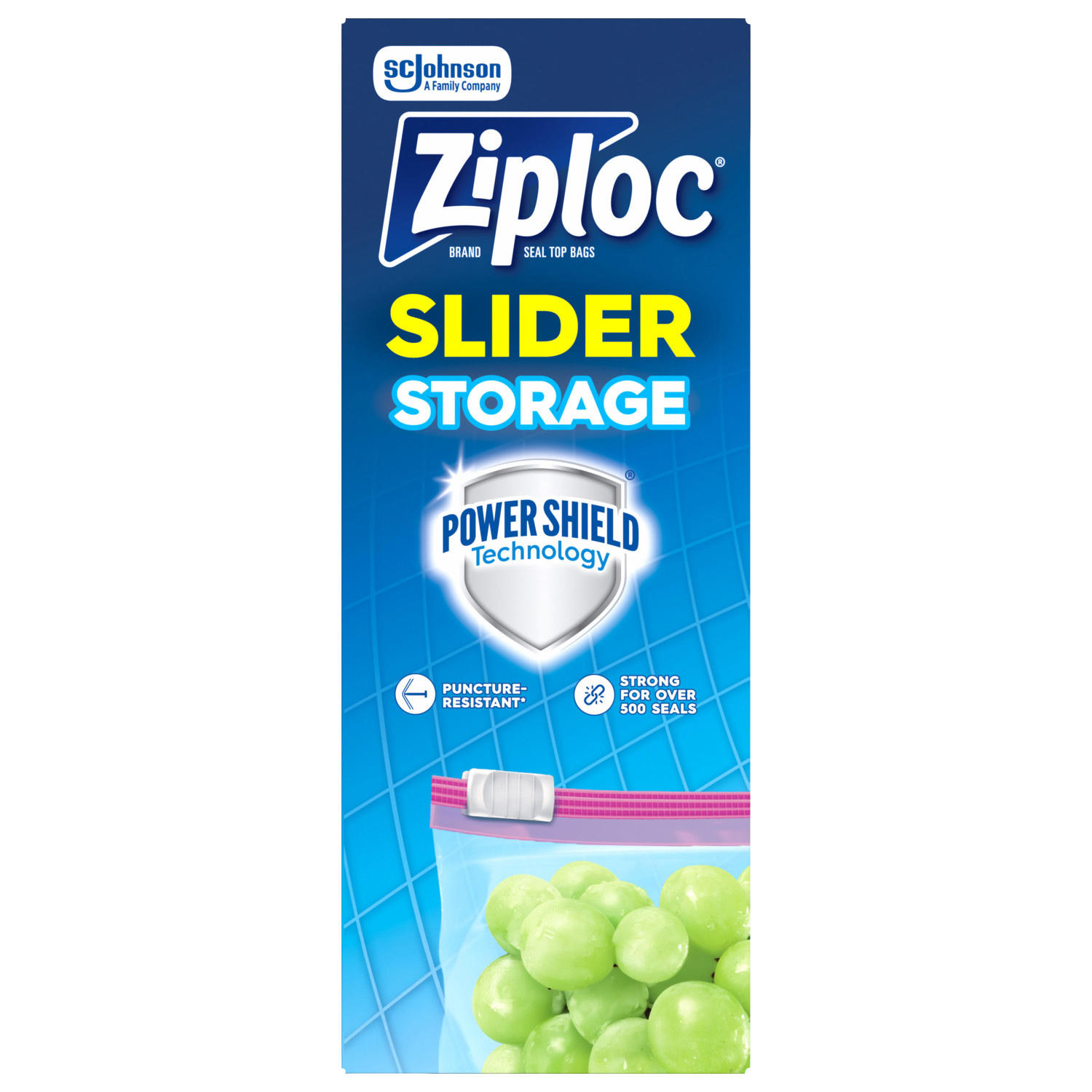 Ziploc Storage Slider Quart Bags (160 ct.)