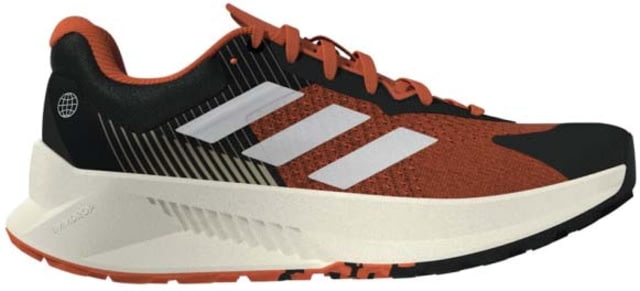Adidas Terrex Soulstride Flow Trail Running Shoes - Men's Black/Crystal White/Impact Orange 115US