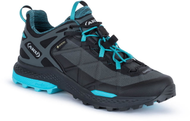 Aku Rocket DFS GTX Hiking Boots - Women's Black/Turquoise 9 US