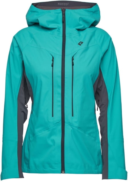 Black Diamond Dawn Patrol Hybrid Shell Jacket - Women's Dark Patina Large