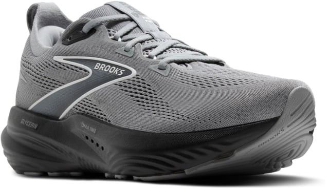 Brooks Glycerin 22 Road Running Shoes - Men's Primer Gray/Ebony/Bluewash 12.0 US/Medium