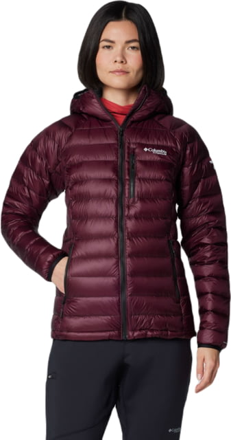 Columbia Arctic Crest Down Hooded Jacket - Women's Moonvista Small