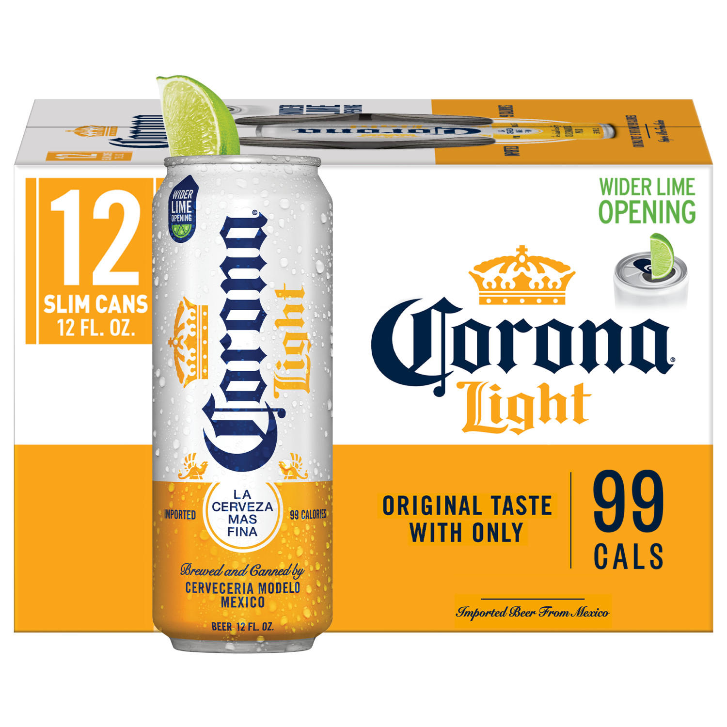 Corona Light Mexican Lager Beer, 12 fl. oz. can, 12 pk.