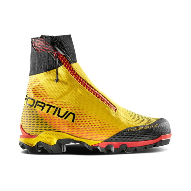 DEMO La Sportiva Aequilibrium Speed GTX Mountaineering Boots - Men's Yellow/Black 38.5