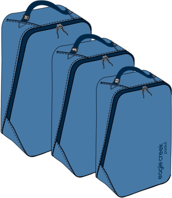 Eagle Creek Pack-It Isolate Cube Set Blue Dawn Extra Small/Small/Medium
