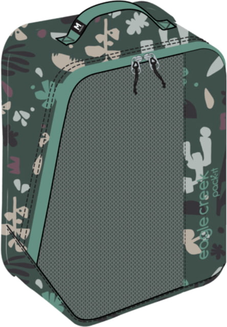 Eagle Creek Pack-It Reveal Cube Bag Roots and Shoots: Duck Green Medium