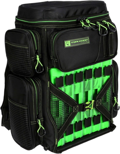 Evolution Outdoor 3600 Drift Tackle Backpack Green