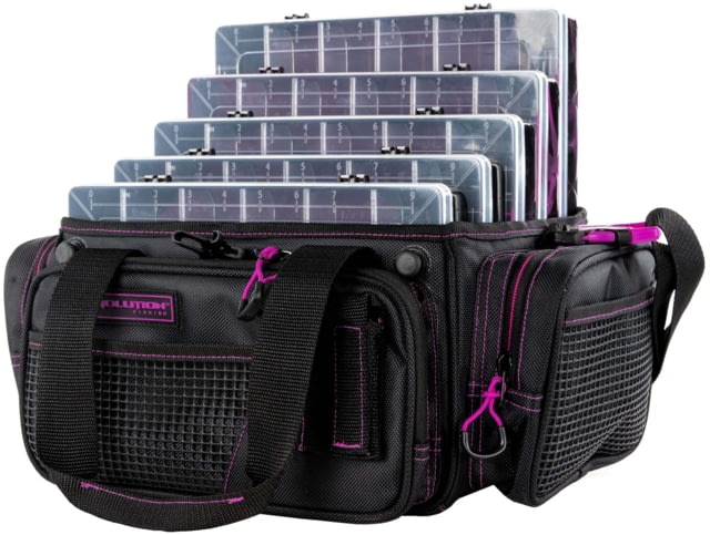 Evolution Outdoor Horizontal 3600 Drift Series Tackle Bags Purple/Black