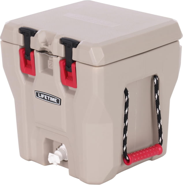 Lifetime Products 5-Gallon Multi-Purpose Water Cooler Khaki/Red