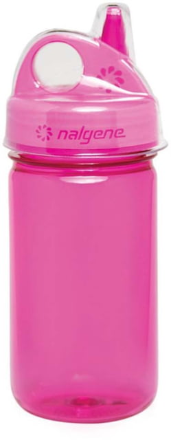Nalgene Kid's Grip-N-Gulp Sustain Water Bottle 12 oz Pink 12oz