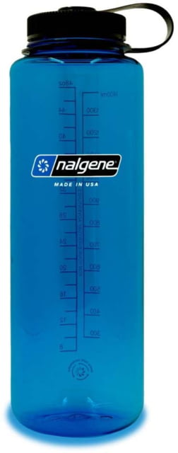 Nalgene Wide Mouth Sustain Silo Bottle 48oz Blue 48oz
