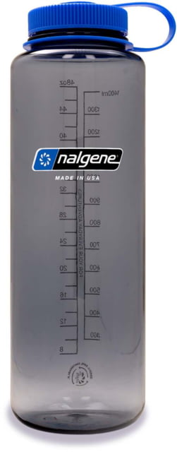 Nalgene Wide Mouth Sustain Silo Bottle 48oz Grey 48oz