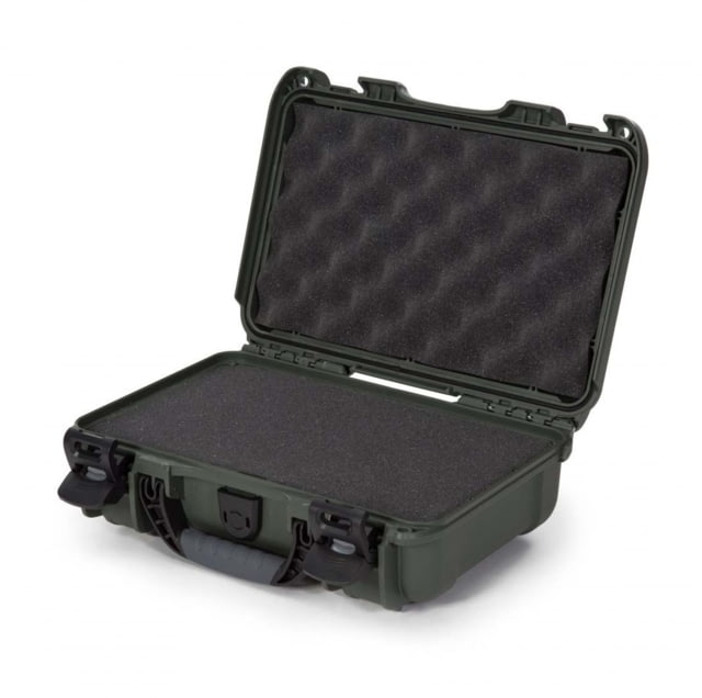 Nanuk 909 Protective Hard Case w/ Foam 12.6in Olive Small