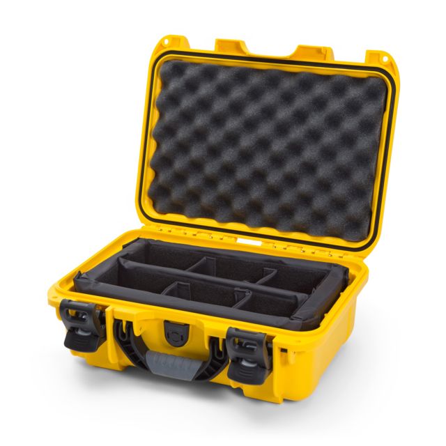 Nanuk 915 Case w/padded divider - Yellow