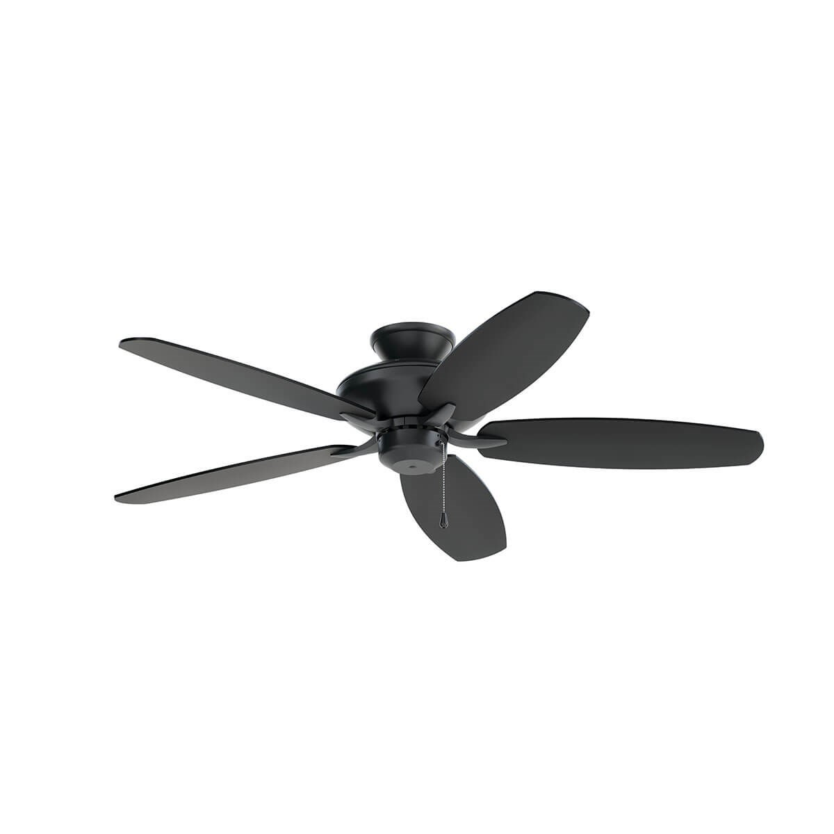 Renew Patio Outdoor Ceiling Fan in Satin Black