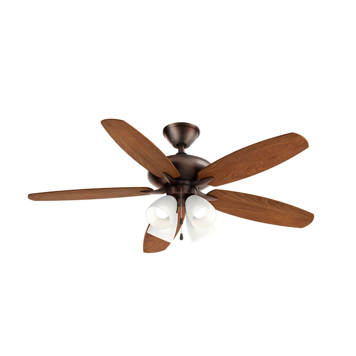 Renew Premier 4-Light Indoor Ceiling Fan in Oil Brushed Bronze