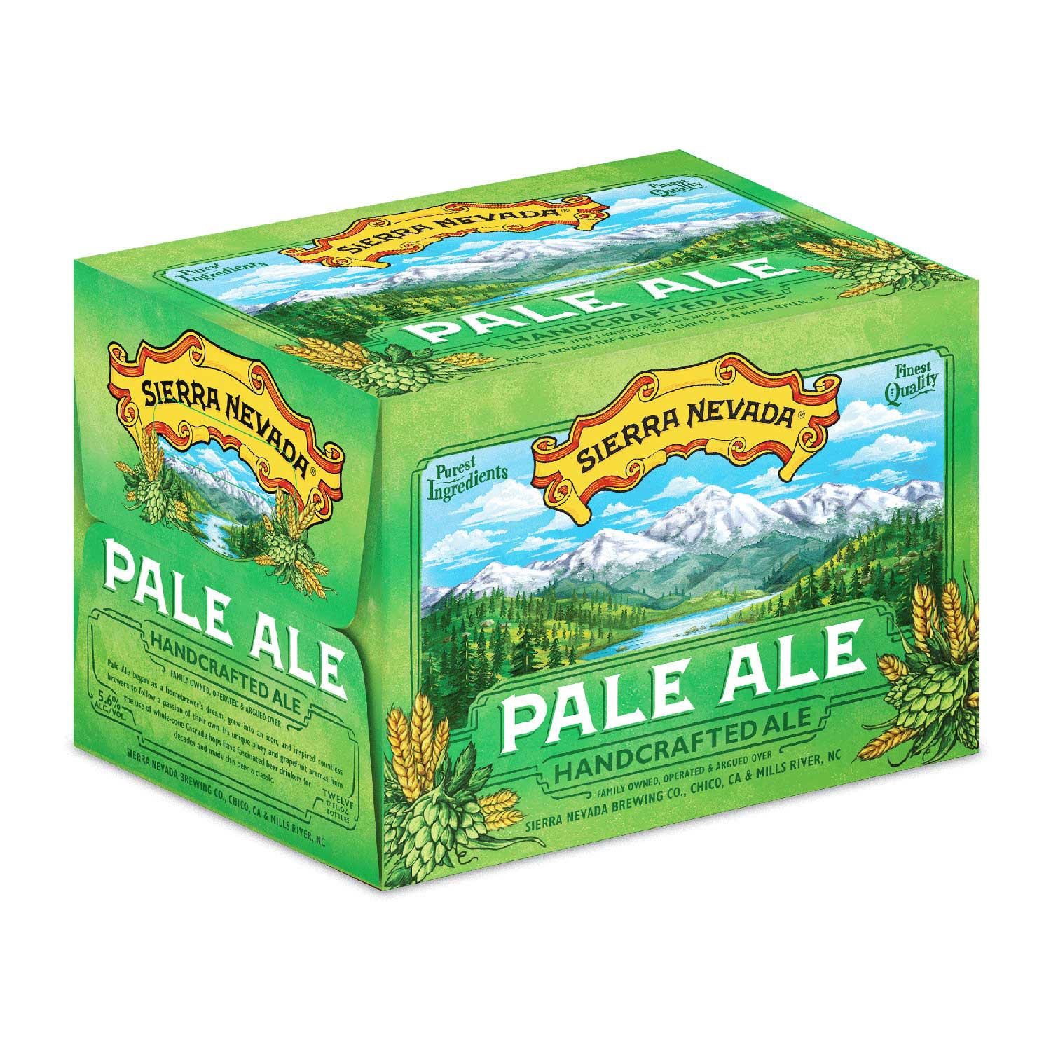 Sierra Nevada Pale Ale Beer, 12 fl. oz. bottle, 12 pk.