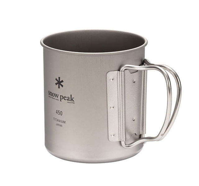 Snow Peak Titanium Single Wall Cup 450ml
