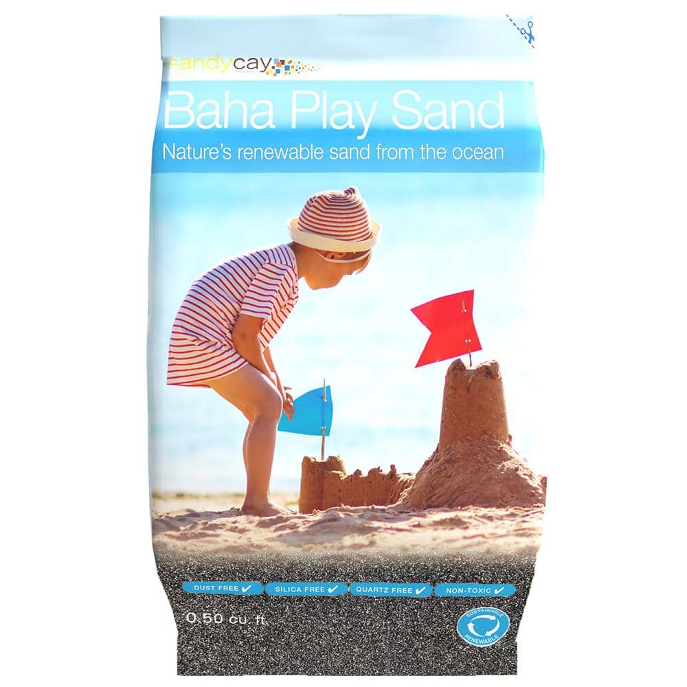50 lbs. Baha Play Sand - Onyx Black