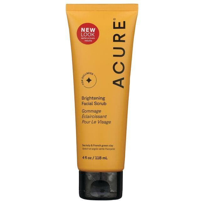 Acure Brightening Facial Scrub | 4 fl oz Scrub