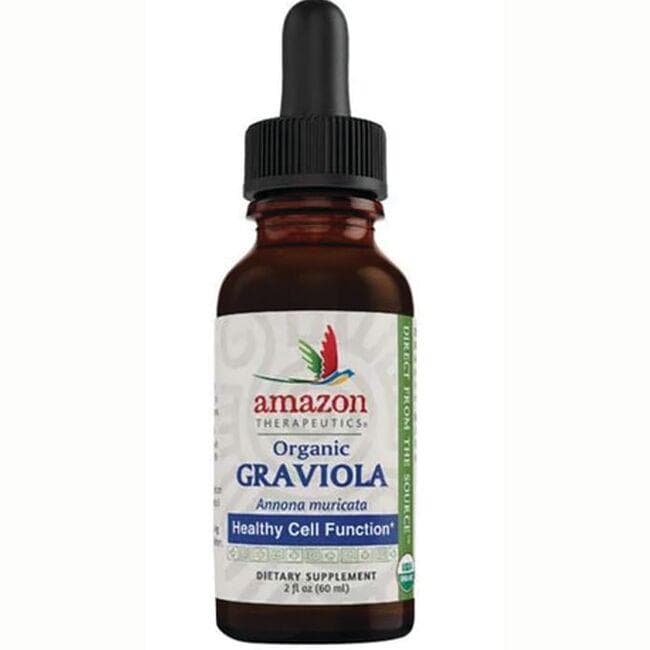 Amazon Therapeutic Labs Organic Graviola Vitamin | 2 fl oz Liquid