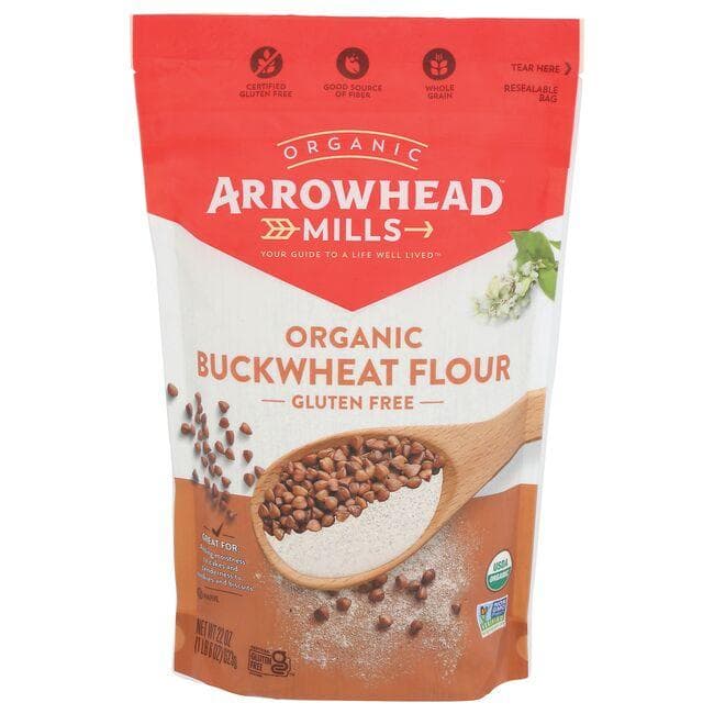 Arrowhead Mills Organic Buckwheat Flour | 22 oz Package