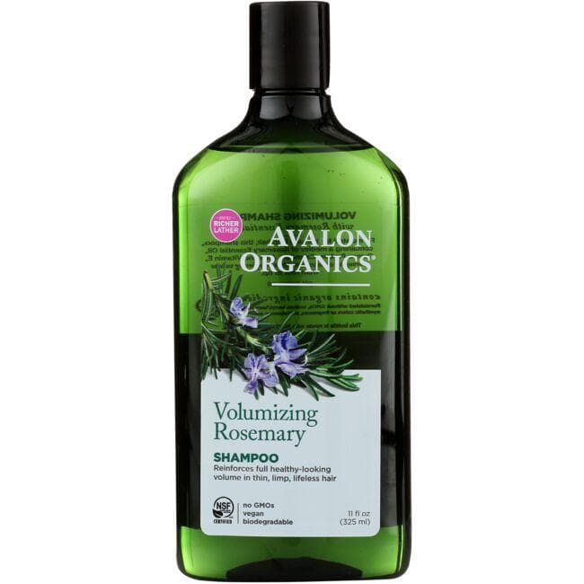 Avalon Organics Volumizing Rosemary Shampoo | 11 fl oz Liquid