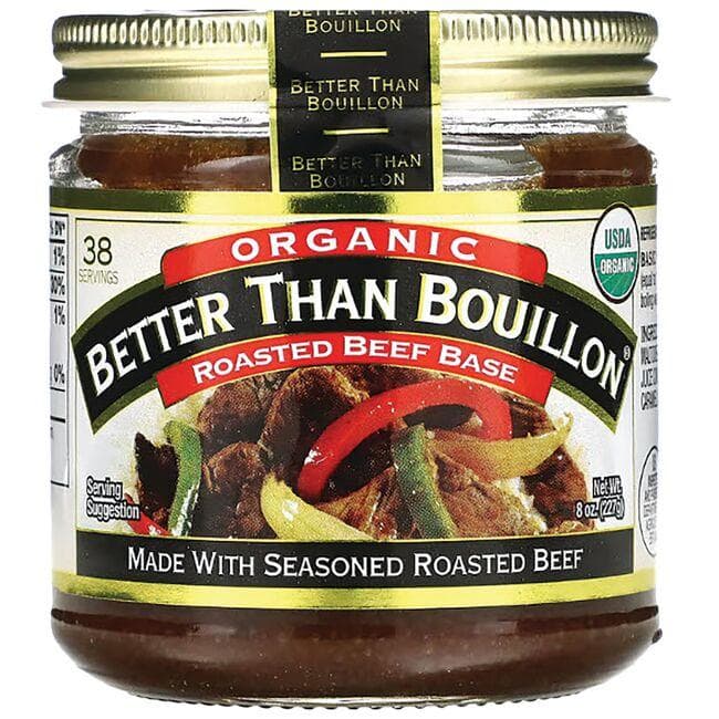Better Than Bouillon Organic Beef Base | 8 oz Jar
