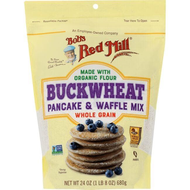 Bob's Red Mill Buckwheat Pancake & Waffle Mix | 24 oz Package