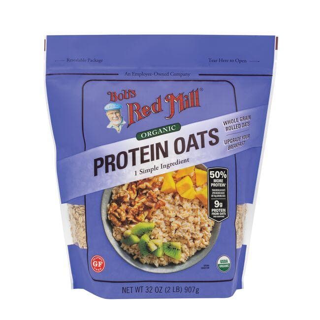 Bob's Red Mill Organic Protein Oats | 32 oz Package