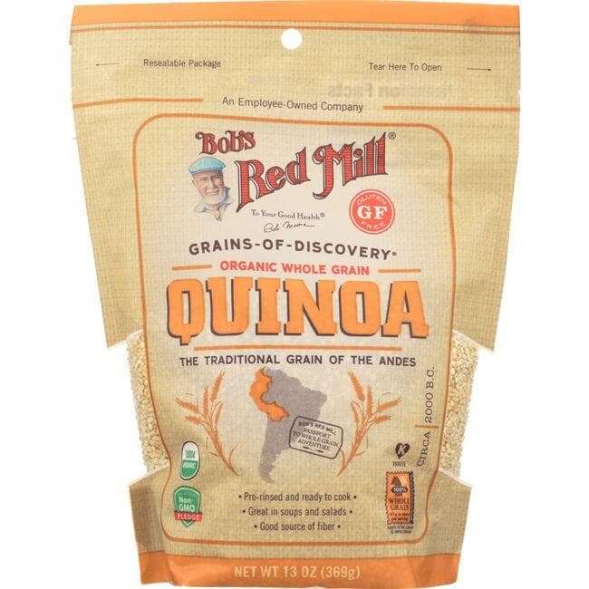 Bob's Red Mill Organic Whole Grain Quinoa | 13 oz Package