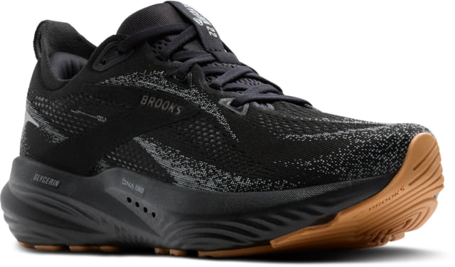 Brooks Glycerin 22 Road Running Shoes - Men's Black/Primer Gray/Biscuit 13 1D