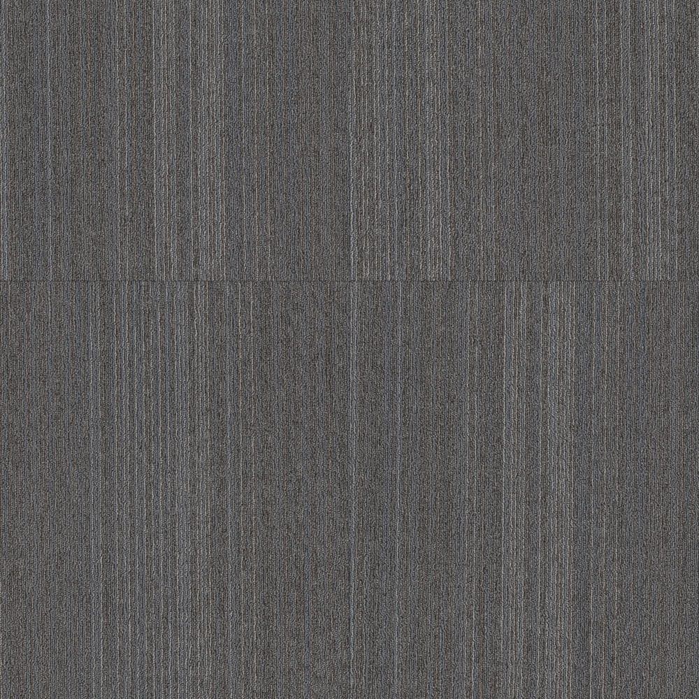 Chalet-Renew-Blue Commercial/Residential 18 in. x 36 in. Glue-Down Carpet Tile Square (63 sq. ft. )
